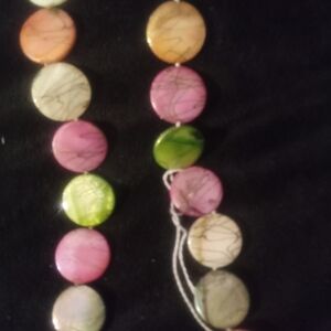 Multi color vintage necklace